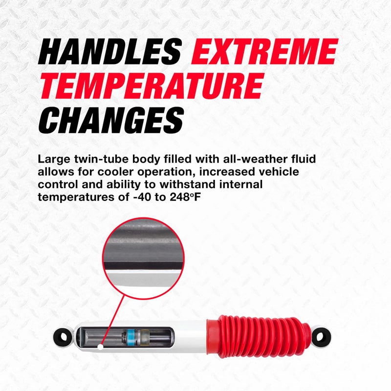 Rancho RS5000X RS55185 Suspension Shock Absorber - Image 4